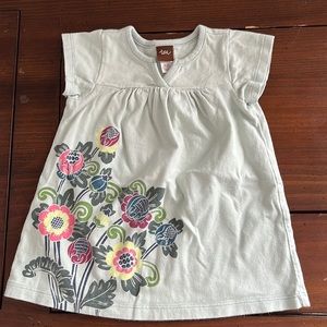 Tea collection pale green dress